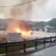 Illustration for article titled Flooding in West Virginia Is So Bad a Burning House Floated Down a Creek